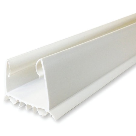 M-D Building Products Door Seal, 214 in W, 36 in L, Vinyl, White 43336