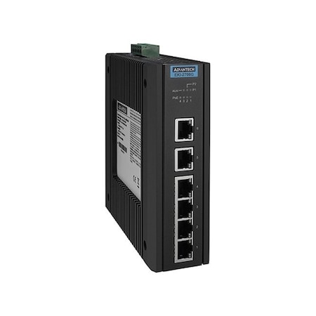 Advantech 4GE PoE + 2GE Ind. Unmanaged Switch EKI-2706G-2GPI-A