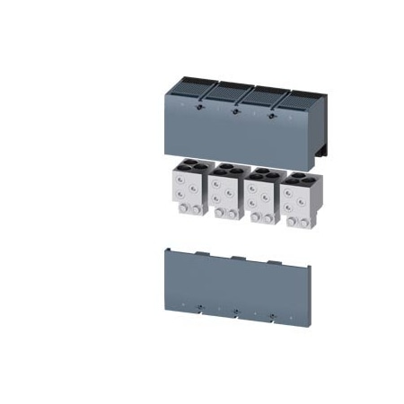 Siemens circular conduc. terminal TA4.2 3 x 500 kcmil750 kcmil for 3 cables 4 3VA9674-0JJ34