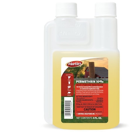 Martins Multi-Purpose Insecticide, Liquid, Slight Characteristic, 8 oz 82004500