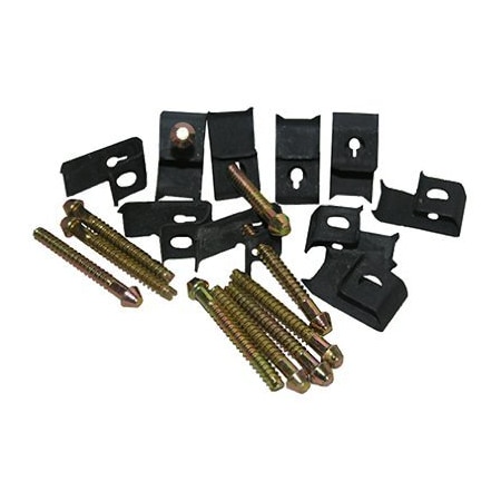 Larsen Supply Co 10Ct Ss Sink Rim Clip 42-2111