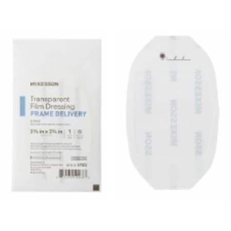 Mckesson 49852101 Transparent Octagonal Sterile Dressing with Frame-Style Delivery, 2.375 x 2.75 in. 886408_EA