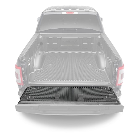 Trailfx TrailFX RD06TGNR; Tailgate Liner; Covers Tailgate Lip; Black; High Density Polyethylene RD06TGNR