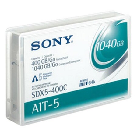 Sony AIT-5 Tape Cartridge Data Cartridge AIT AIT-5 400 GB Native-1040 GB Compressed SO303988
