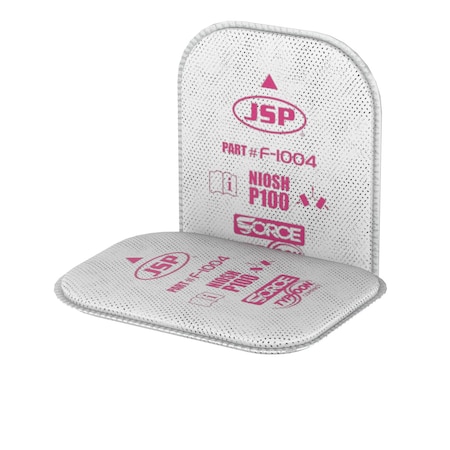 Jsp P100 Pancake Filter, 5PK 272-RPRF1004