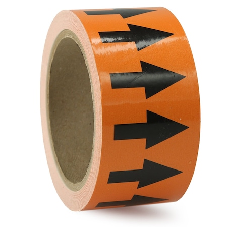 Accuform DIRECTIONAL FLOW ARROW TAPES 2 in x RAW453BKOR