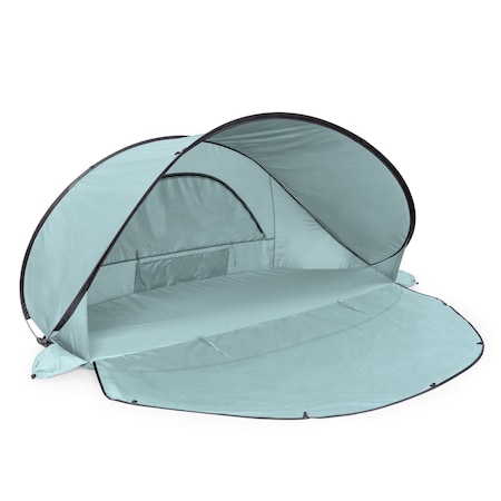 Picnic Time Family Of Brands Manta Portable Beach Tent, Light Blue 113-00-137-000-0