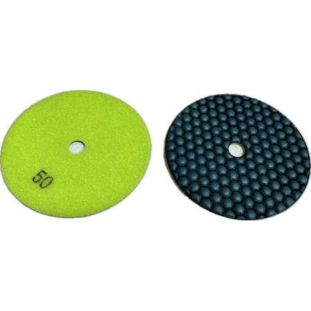 Vantage Product Honey Comb Dry Polishing Pad, Concrete Finishing, 7'' R-FB7HC0050