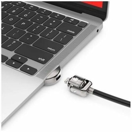 Compulocks LEDGE LOCK ADAPTER FOR MACBOOK PRO 14IN M1, M2, M3 SILVER MBPR14LDG01