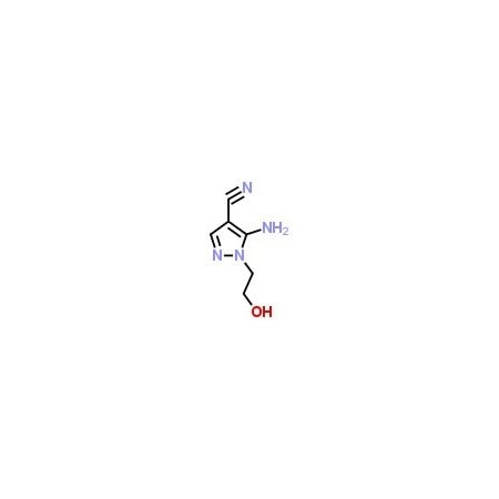 Ak Scientific 5-Amino-4-cyano-1-(2-hydroethyl)pyrazole (5g), CAS 5346-53-2 C014-5g