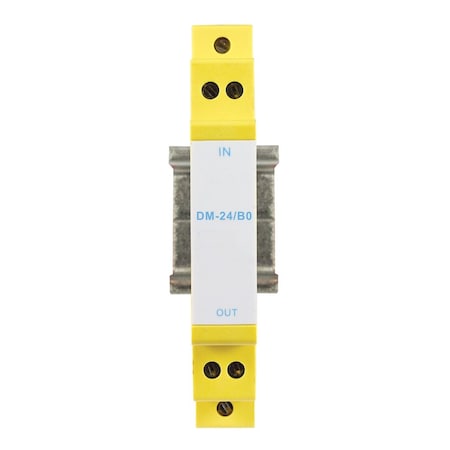 Automation Systems Interconnect 24V RS485 Surge Protector, Data Line Surge Protector For 24V Circuit, DIN Rail Mount, 2 Wire. ASIDM24-B0