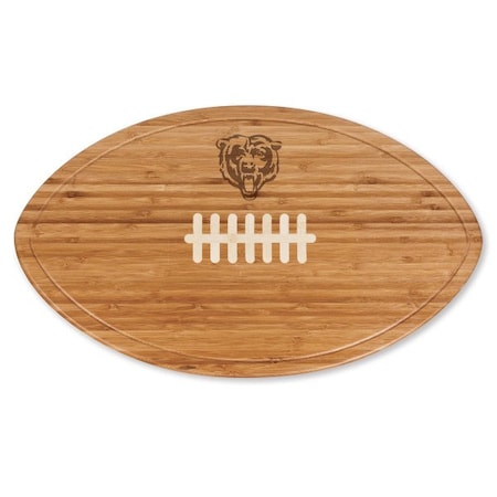 Picnic Time Family Of Brands NFL Chicago Bears - Kickoff Football Cutting Board & Serving Tray 908-00-505-063-2