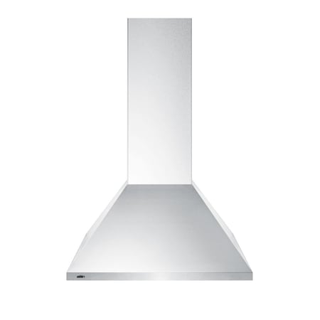 Summit 24in Wide Wall-Mounted Range Hood, ADA-Compliant SEH1524SSADA