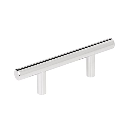 Amerock Bar Pulls 2-1/2 64 mm Center-to-Center Polished Nickel Cabinet Pull, 10PK 10BX1264PN