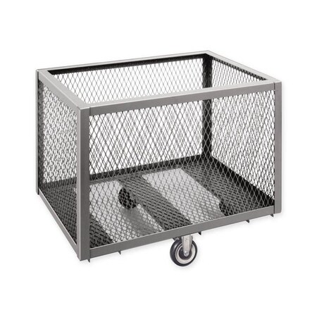 Pucel See-Thru Box Truck, 30 in W x 24 in D x 48 in H, Red STBT-3048