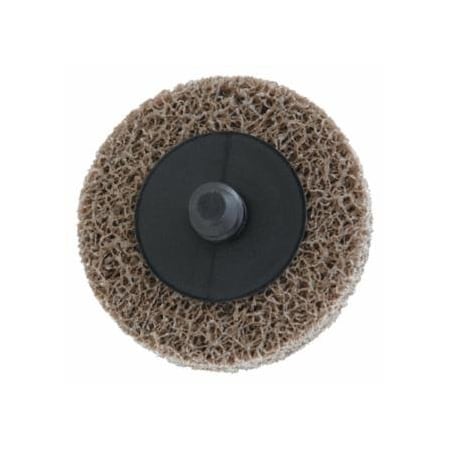 Merit Abrasives Deburring /Finishing Button Mount Wheel Type lll 2A, 2X1/4, Med, Aluminum Oxide 481-66261054183