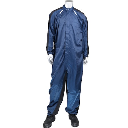 Uniform Technology Auto Grid Paint Powder Coating Coverall CCNCHR-62NV-XL