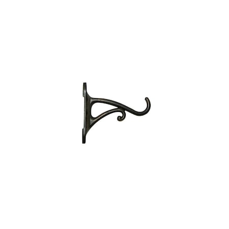 Green Thumb Plant Bracket, Hanging, Brushed Bronze Aluminum, 4-In. 85626GT