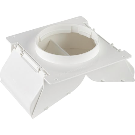 P-Tec Products 4'' White Plastic No Pest Eave & Soffit Vent NPSEW
