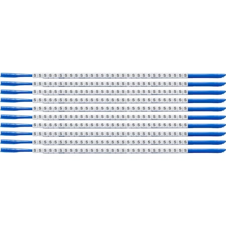 Brady ClipSleeve Wire Markers Size 07 Nylon 18 AWG - 18 AWG, S Pack of 300 Each, 300PK SCN07-S