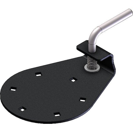 Kfi 105139R Lift Lock Latch - Grade 50 Steel, ShotBlasted & PowderCoated, Fits All Push Tubes 105139-R