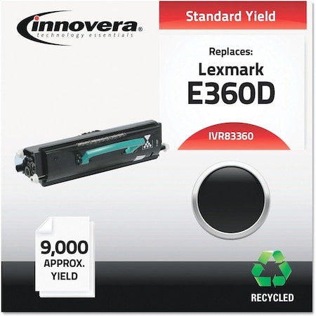 Innovera Toner Cartridge, Black, Lexmark, MaxPg 9000 IVR83360