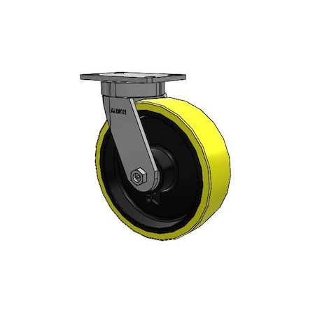 Albion value-kingpinless-10x3-heavy-duty-poly-on-iron-cas 370PF10528S