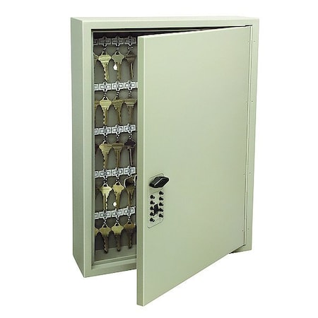 Kidde Key Control Cabinet, Steel, Beige, 60 Key Capacity 1796