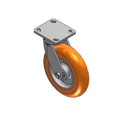 Albion 9.5in-Kingpinless-8x2-Swivel-Caster-1500lb 110AN08228S01