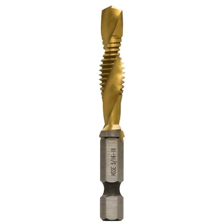 Greenlee Split-Point Tip Drill/Tap Bit, 5/16-20 Thread DTAPSS5/16-18