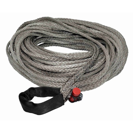 Lockjaw 7/16 in. x 150 ft. 7,400 lbs. WLL. LockJaw Synthetic Winch Line w/Integrated Shackle 20-0438150