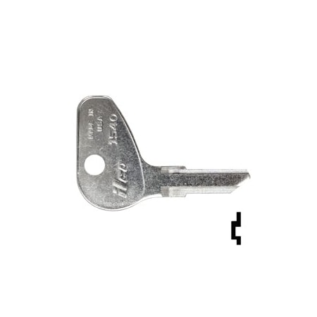 Ilco Unican Kubota G Diesel Key Blanks, 10PK 1540