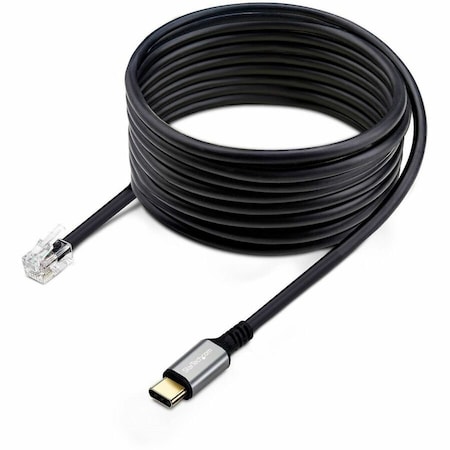 Startech.Com USB-C TO RJ9 ADAPTER FOR OFFICE PHONE HANDSET OR WIRED/WIRELESS HEADSET, USE EXI UR9-HEADSET-ADAPTER
