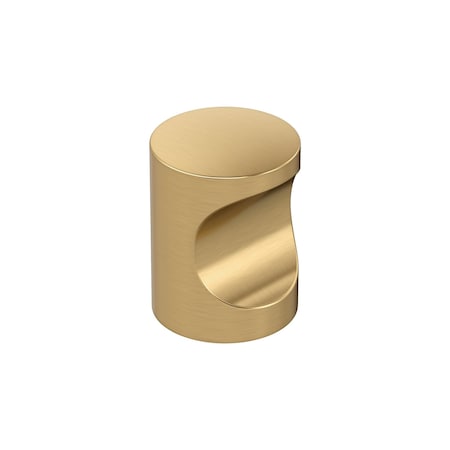 Amerock Whistle 11/16 inch (18mm) Diameter Champagne Bronze Cabinet Knob, 10PK 10VMP37026CZ