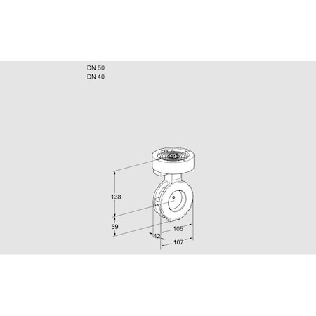 Honeywell Kromschroder BVGF50/40W05 KS88300049