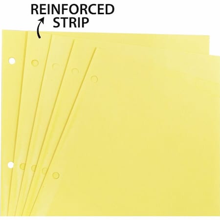 Business Source Insertable Tab Ring Binder Indexes, Multi, 8PK BSN36693