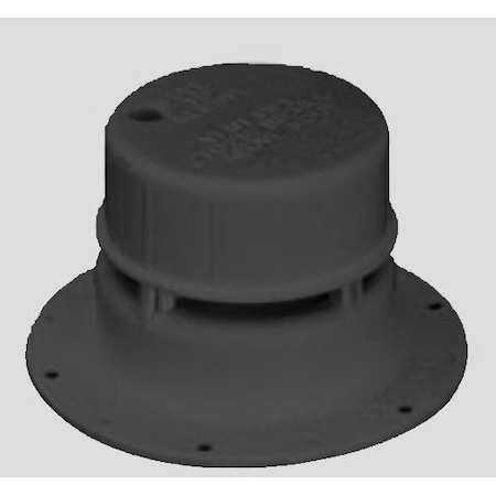 Ventline/Dex For 1-1/2" Pipe, Black, With Removable Cap V2049-55