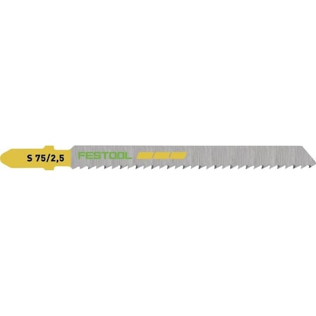 Festool Jigsaw blade WOOD FINE CUT S 75/2, 5/5, 5PK 204256