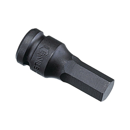Genius Tools 3/8in Dr. 17mm Hex Head Driver 76mmL 347617