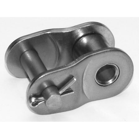 Senqcia British Standard Single Strand Cottd Off Link, 12BSS chain, .75P, .93 OAW, .225 Pin, 304SS 12BSSOL