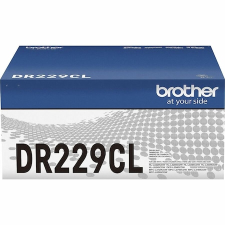 Brother Replacement Drum Unit, 4 Pieces, 20,000 Yield DR229CL