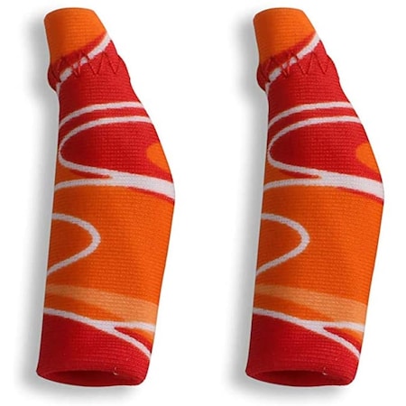 Construir 1.25-2 in. Original Cordless Binaural Hearing Aids, Orange & Red CO2994764