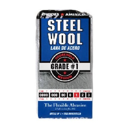 Homax Steel Wool Pads #1 12Pk 10121111