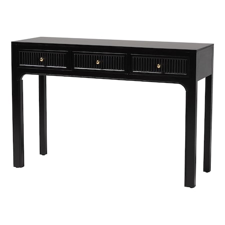 Bali & Pari Leah Console Table with Three Drawers 270-14791-ZORO