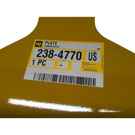 Caterpillar PLATE, CATERPILLAR OEM 2384770 2384770