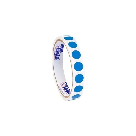 Bubblefast 1/2'' Light Blue Inventory Circle Labels BFDL690C