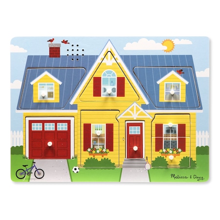 Melissa & Doug Around the House Sound Puzzle 734