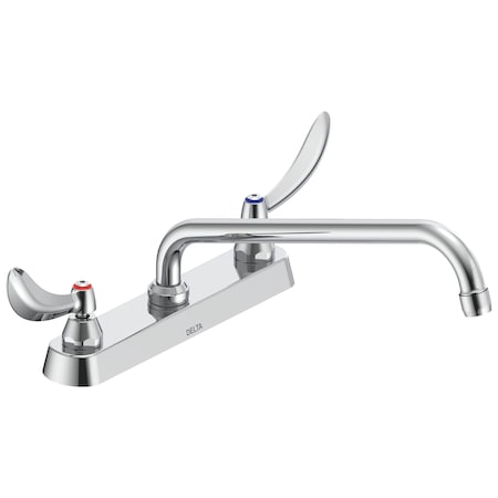 Delta Commercial 26C3 Deck Faucet In Chrome 26C3244-S7