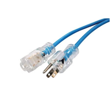 Hi-Tec SJTW Extension Cord, 12 AWG, Indoor/Outdoor, 12/3, 1 Outlets, 50 ft HI2430867