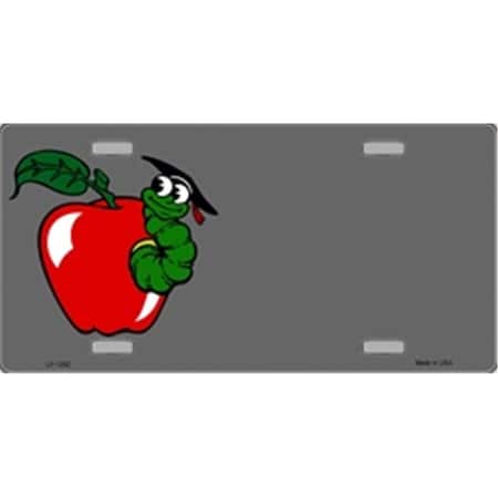 Powerhouse Apple for Teacher Offset License Plate Tags PO686165